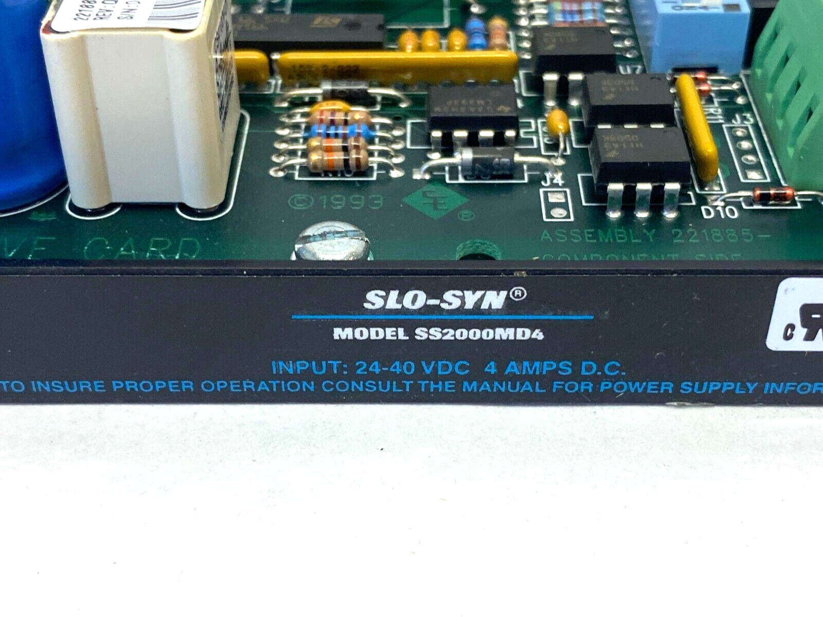 Superior Electric SS2000MD4 SLO-SYN Programmable Step Motor Controller 24~40VDC - Maverick Industrial Sales