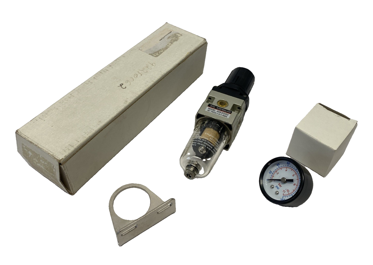 STC AW2000-02 Filter Regulator 1/4" NPT - Maverick Industrial Sales