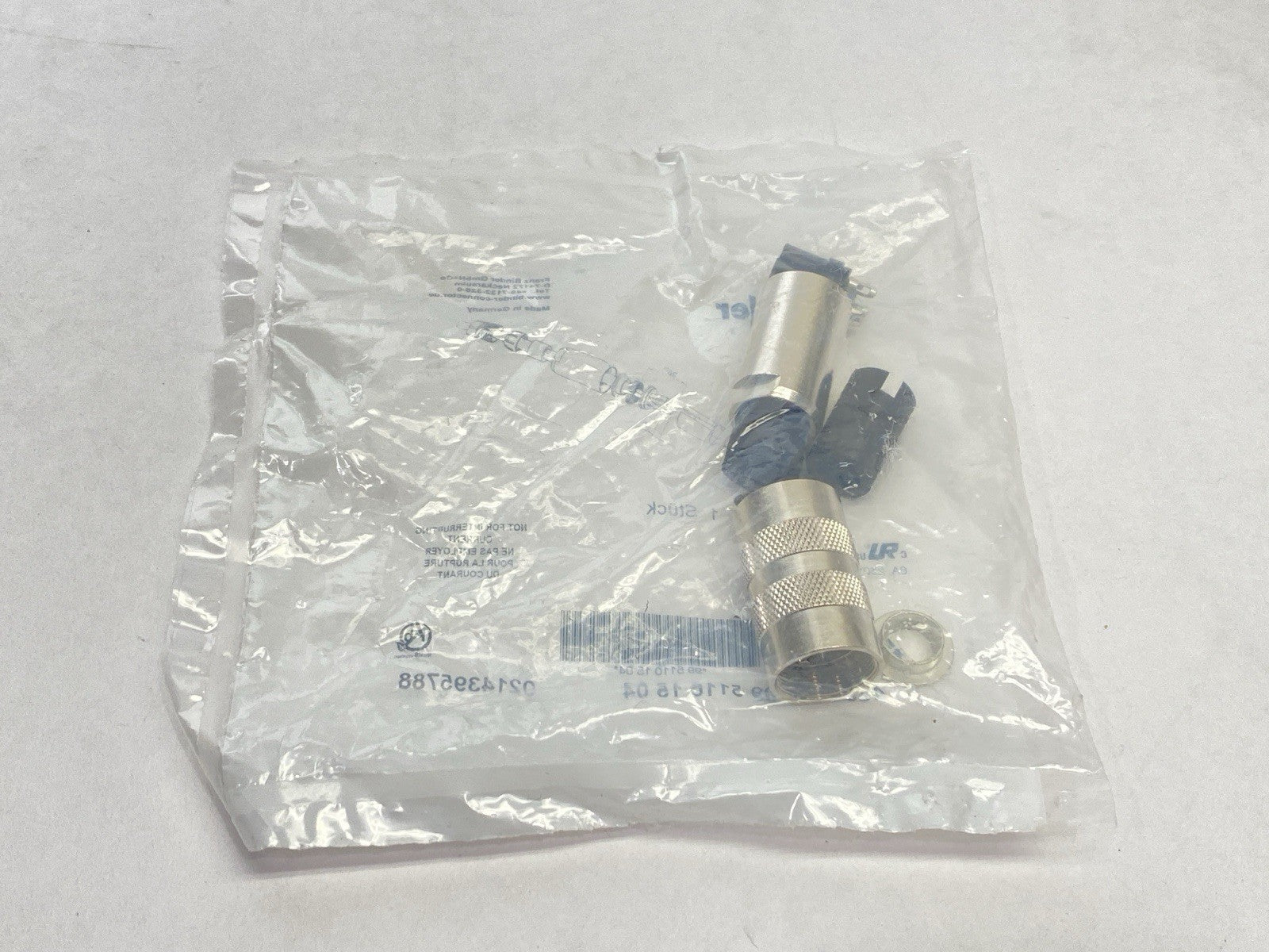 99-5110-15-04 | Binder Cable Connector Female M16 4-Pin - New - Maverick Industrial Sales