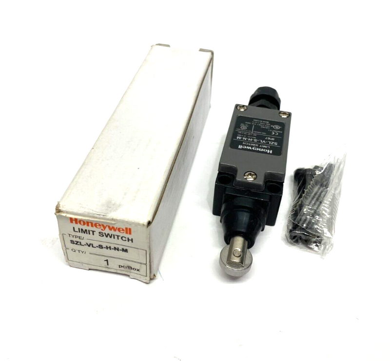 Honeywell SZL-VL-S-H-N-M Roller Plunger Limit Switch 10A 380VAC - Maverick Industrial Sales