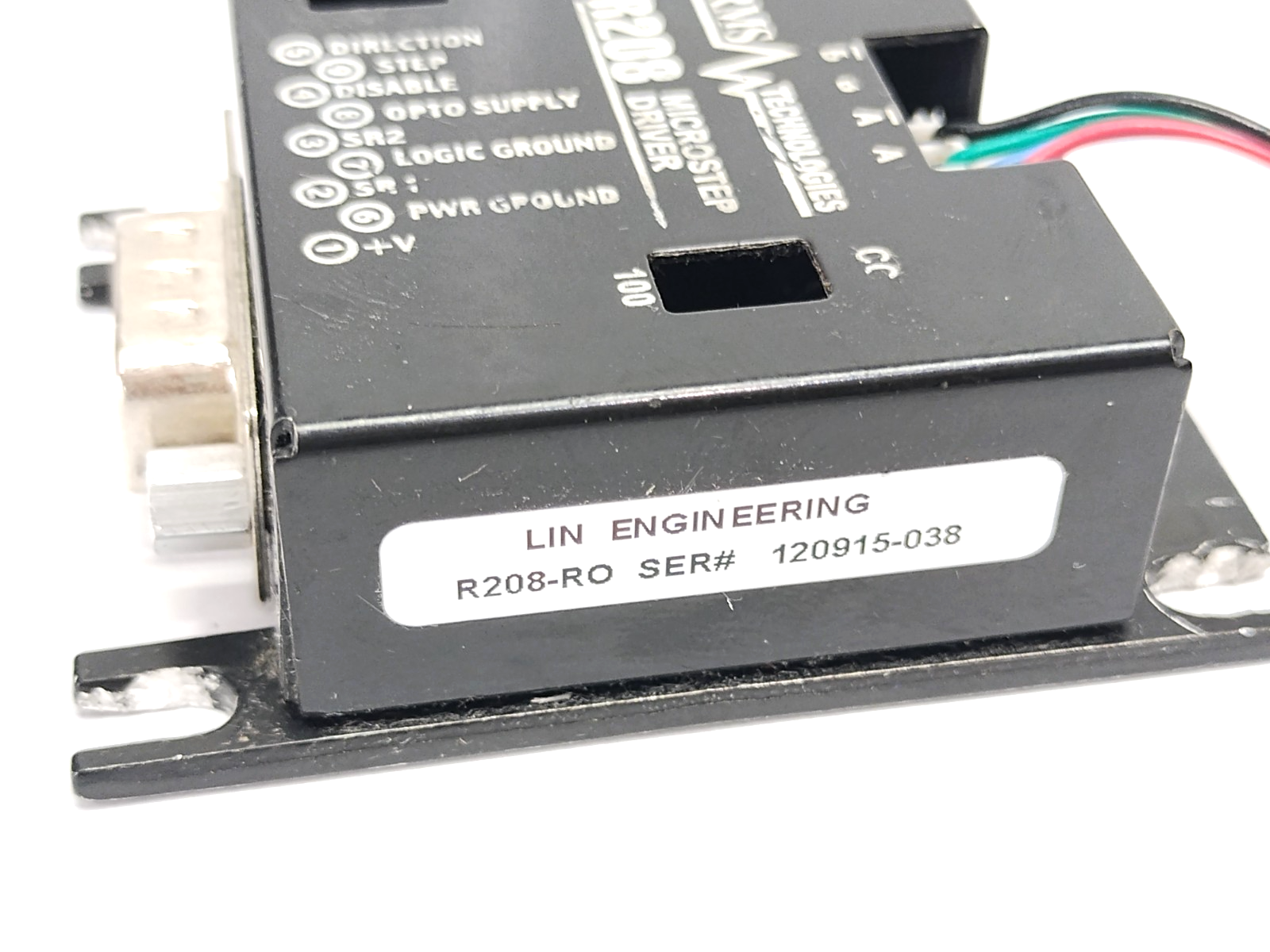 Lin Engineering 4418S-06S-RO Stepper Motor w/ RMS R208 Stepper Driver R208-RO - Maverick Industrial Sales