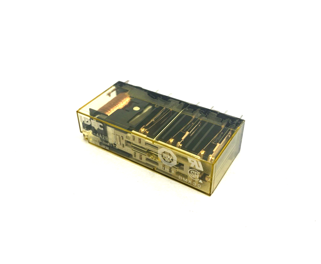 IDEC RF1V-4A2B-D24 Relay Plug-In/On 4NO-2NC 24VDC 6A - Maverick Industrial Sales