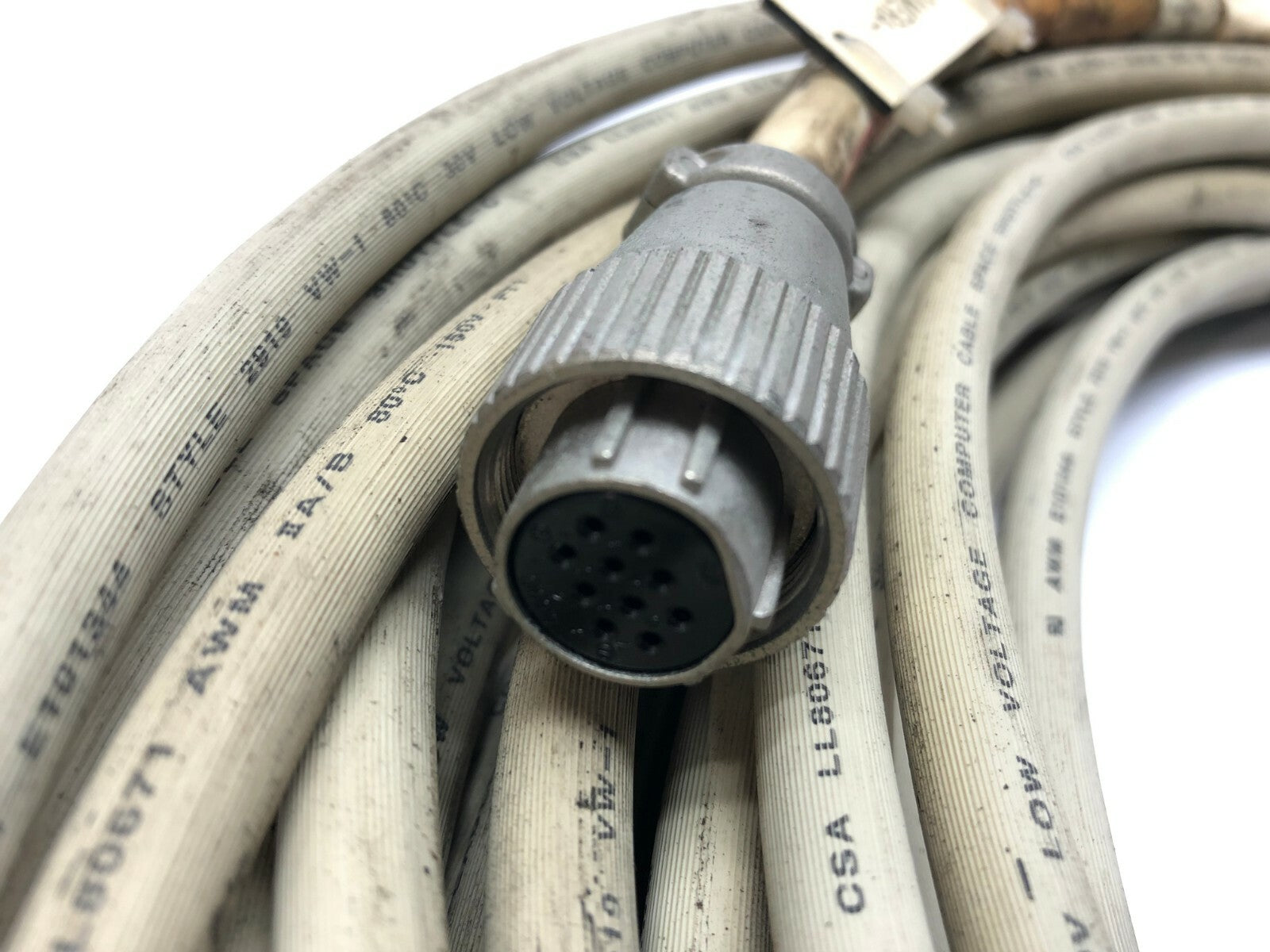Newton Research Labs 7103-10-100 10-Pin Industrial Camera Sensor Cable Cordset - Maverick Industrial Sales