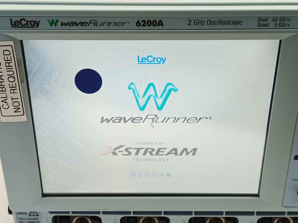 6200A | LeCroy WaveRunner 6KA 2GHz Oscilloscope - For parts or not working - Maverick Industrial Sales