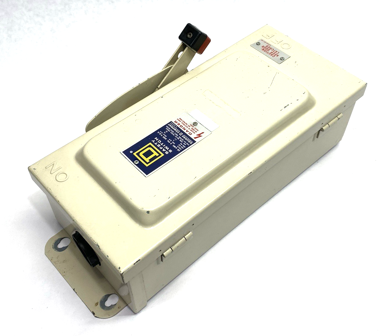 H361A | Schneider Square D Safety Switch, Heavy duty, Fusible, 30A, 3-Pole, 20HP - Used - Maverick Industrial Sales
