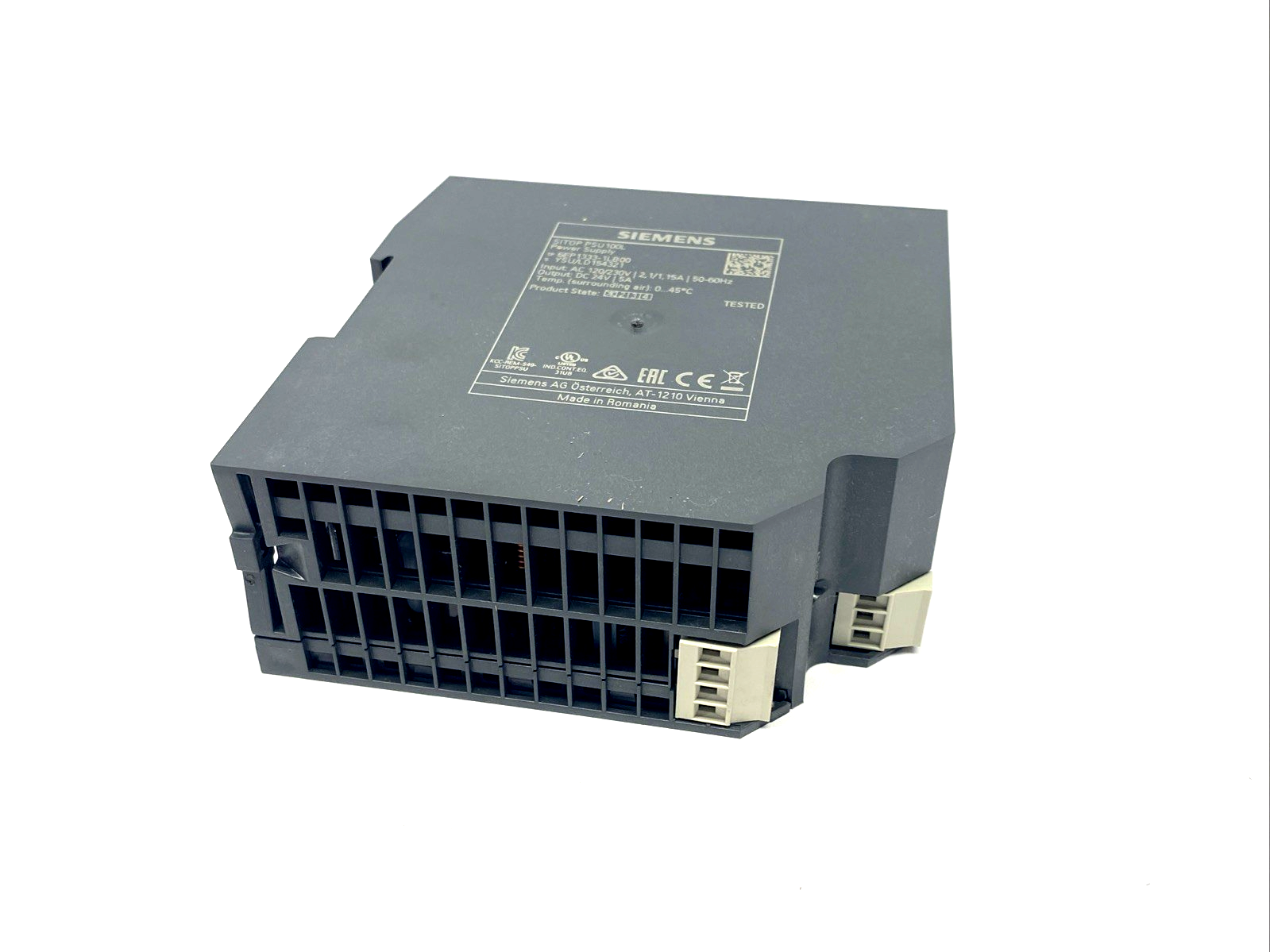 Siemens 6EP1333-1LB00 Stabilized Power Supply Unit 120/230VAC 24VDC 5A - Maverick Industrial Sales