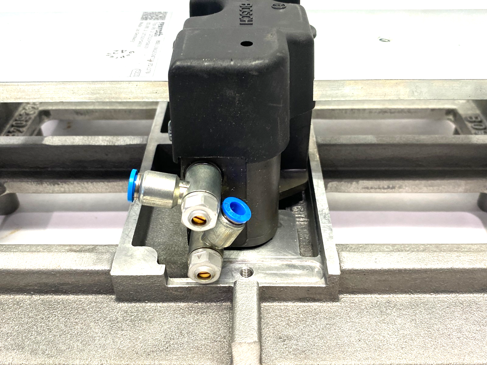 3842504718 | Bosch Rexroth Workpiece Pallet PE 2 Positioning Unit, 400 x 320 - Used - Maverick Industrial Sales