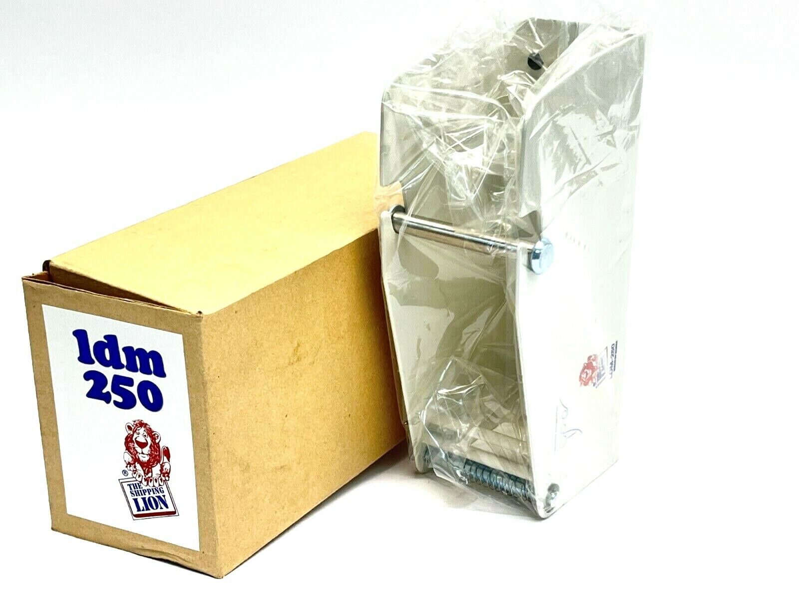 Shipping Lion LDM-250 Wall Mount Label Dispenser White 2-1/2" - Maverick Industrial Sales