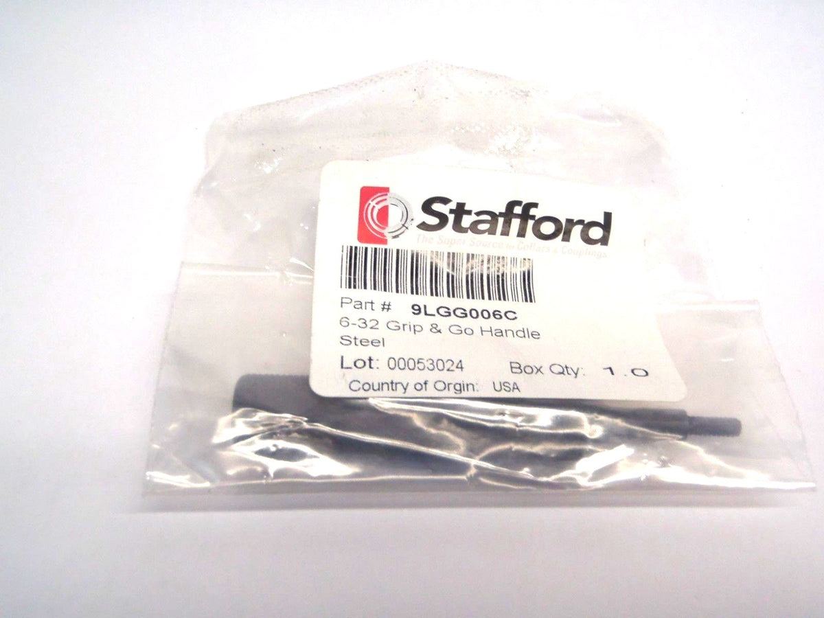 6-32 | Stafford 9LGG006C Grip & Go Quick Release Handle Alloy Steel - New – Open box - Maverick Industrial Sales