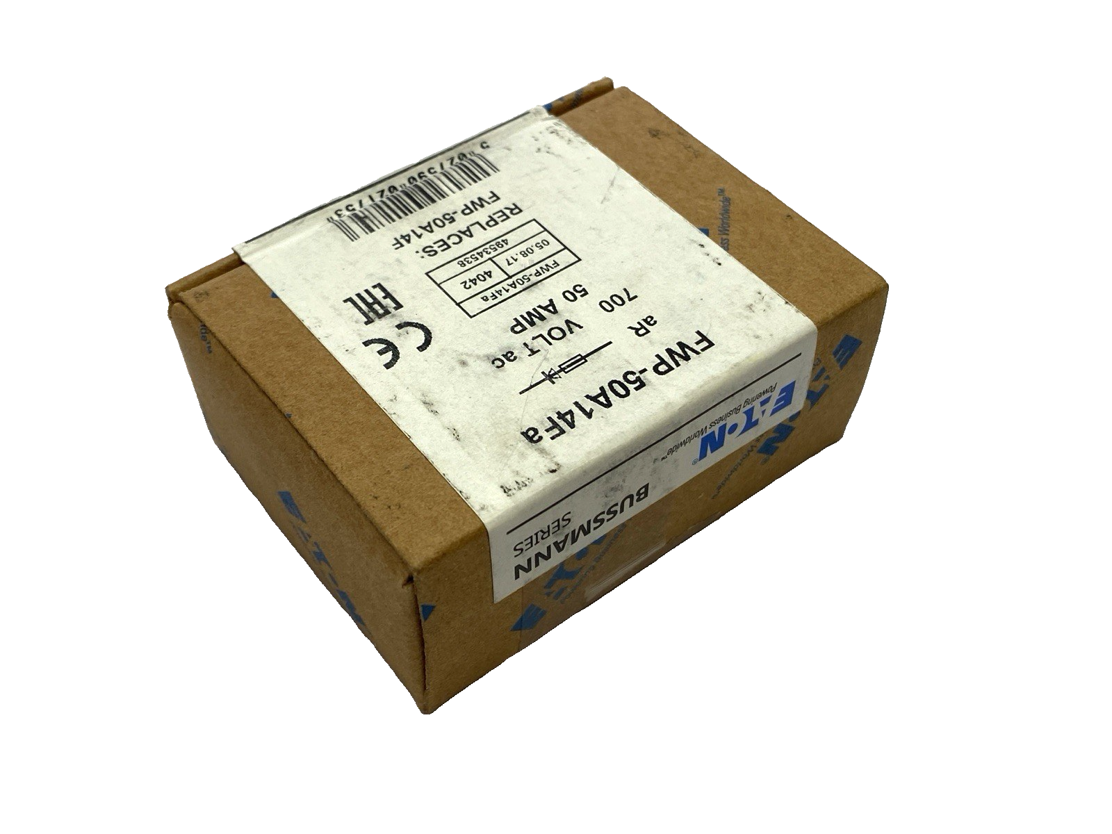 Eaton FWP-50A14Fa High-Speed Semiconductor Fuse 700VAC 50A PACKAGE OF 10 - Maverick Industrial Sales