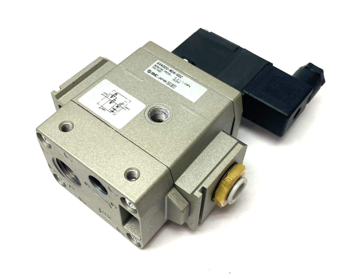 SMC AV4000-N04-5DZ Pneumatic Soft Start-Up Valve, 1/2" NPT - Maverick Industrial Sales