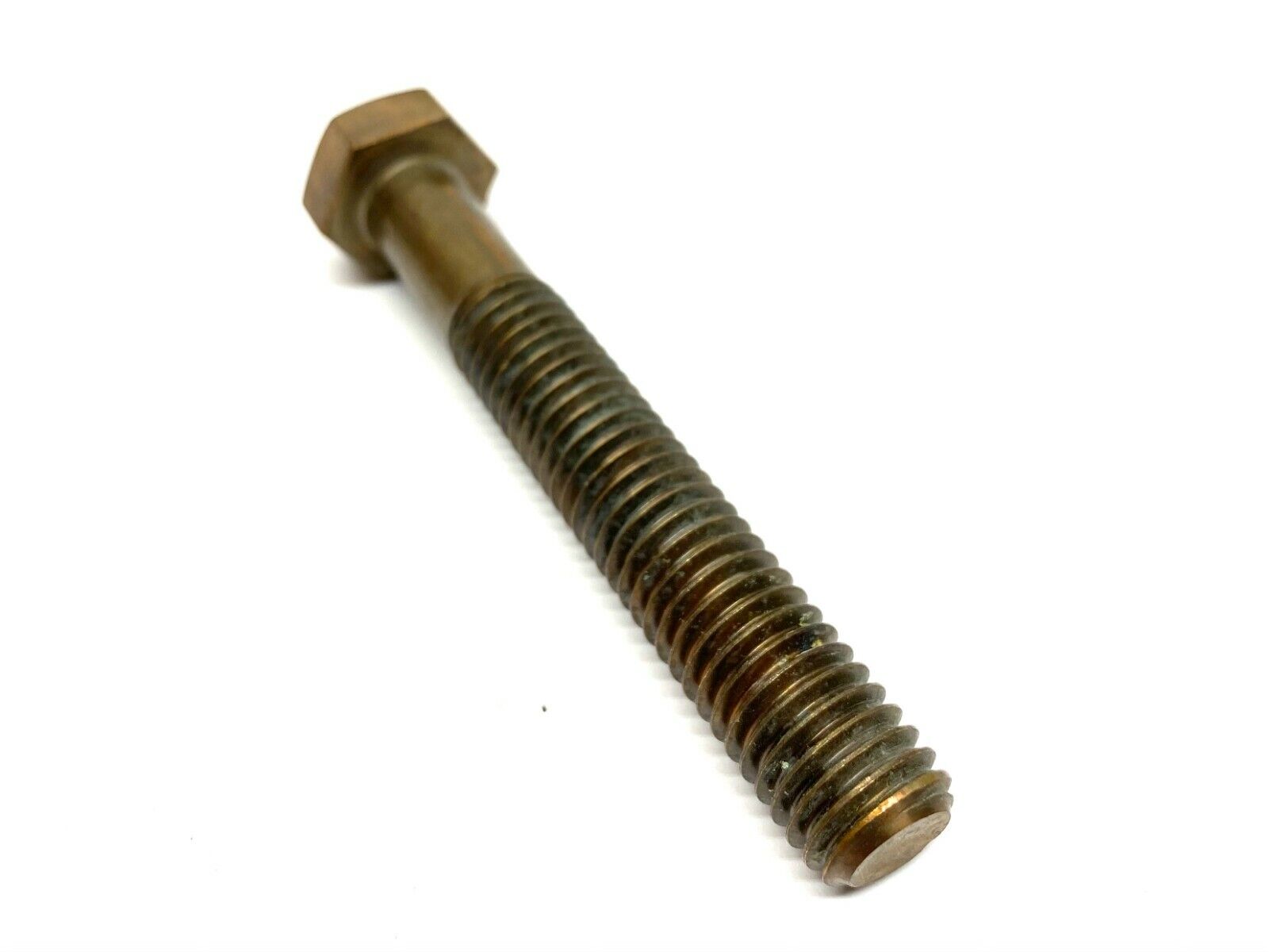 Hex Head Machine Bolt Bronze Silicon 1/2"-13 UNC x 3-1/4" LOT OF 5 - Maverick Industrial Sales