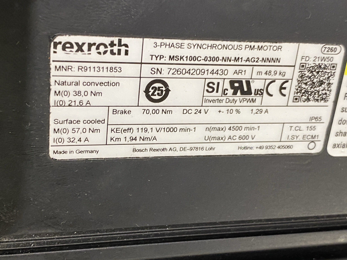 Kistler 2153A1005000HG Servo Press 100kN NFCN 100 500 100 HT - Maverick Industrial Sales