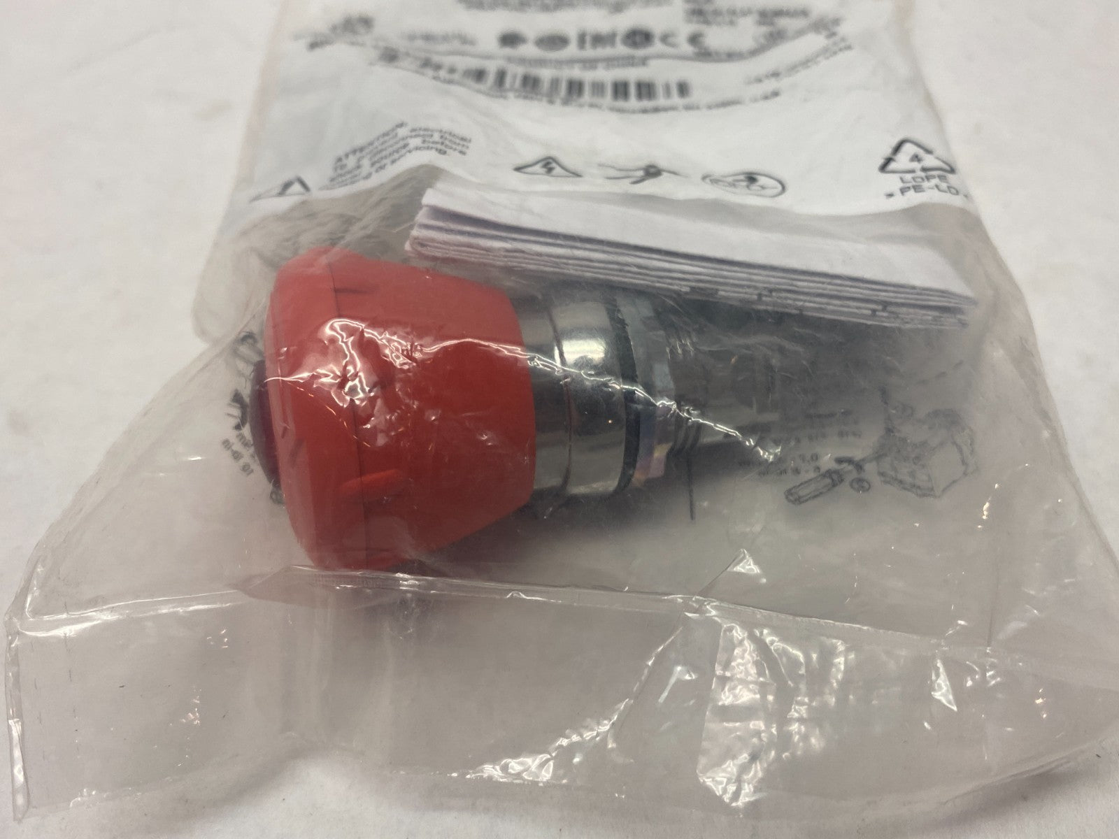 Allen Bradley 800FM-LMT44 Ser. B Twist-to-Release Illuminated Pushbutton 40mm - Maverick Industrial Sales