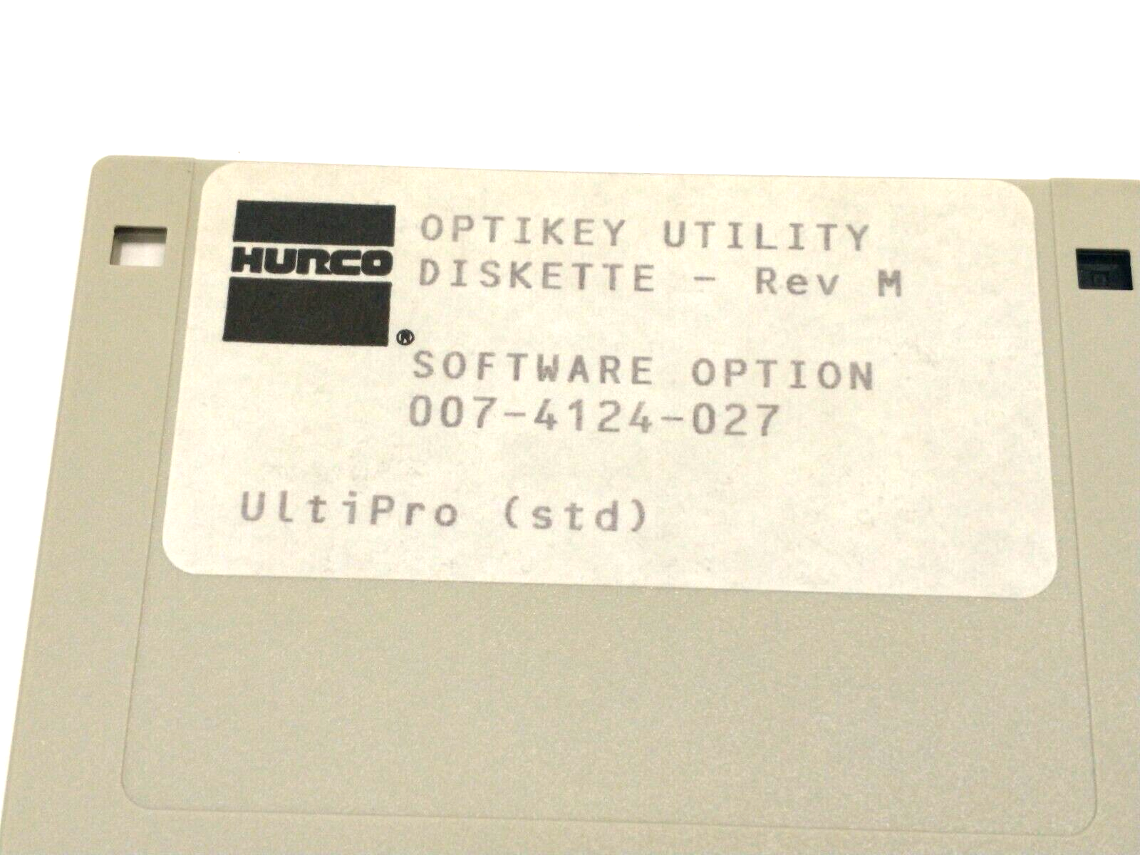 Hurco 007-0001-003 Ultimax 3 Machine Languages Version 1.00 Disk - Maverick Industrial Sales