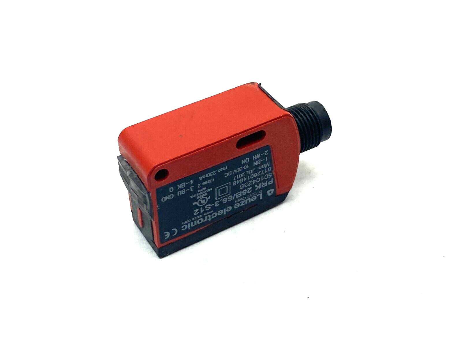 Leuze PRK 25B/66.3-S12 Polarized Retro-Reflective Photoelectric Sensor 50104236 - Maverick Industrial Sales