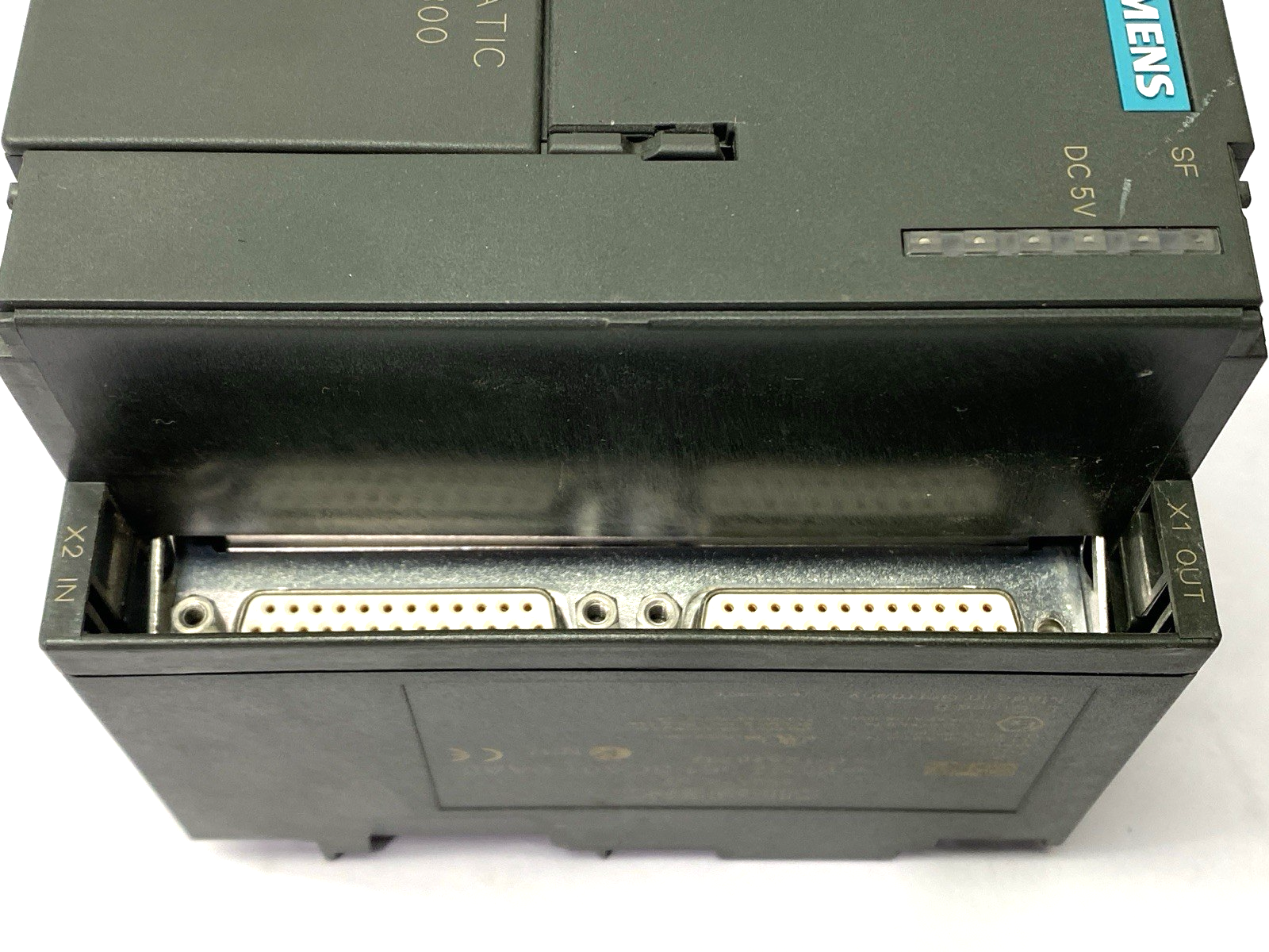 Siemens 6ES7 361-3CA01-0AA0 Simatic Expansion Module MISSING CONNECTOR COVER - Maverick Industrial Sales