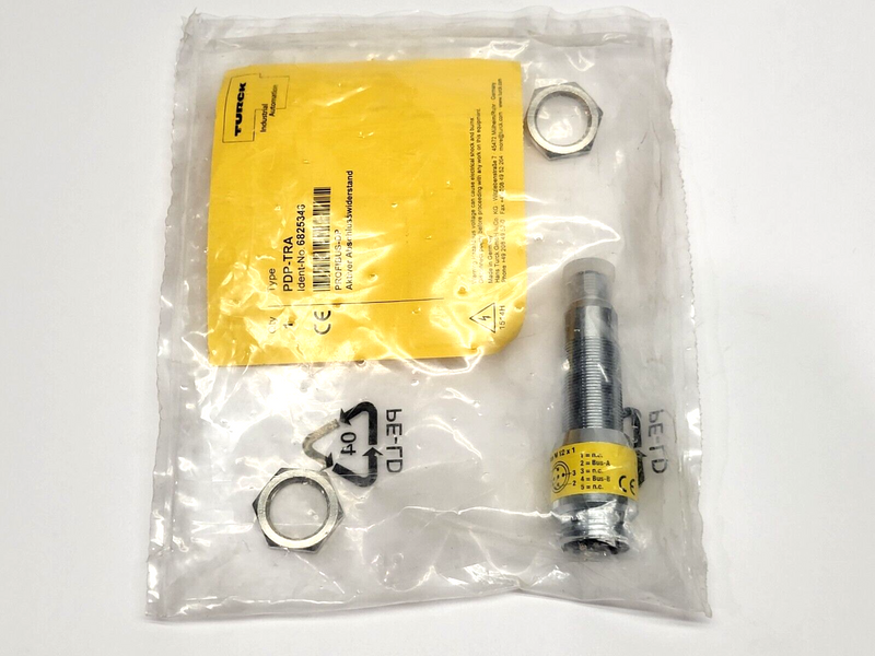 Turck 6825346 Profibus 7/8" Power Proximity Sensor Bus Stop PDP-TRA - Maverick Industrial Sales