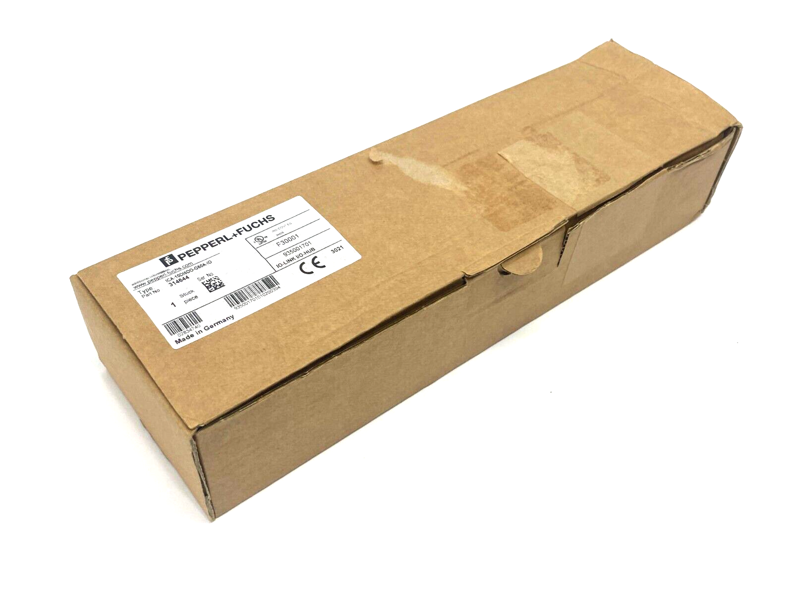 Pepperl+Fuchs ICA-10DI6DO-G60A-IO I/OLink Interface Hub 10-Input 6-Output 314644 - Maverick Industrial Sales
