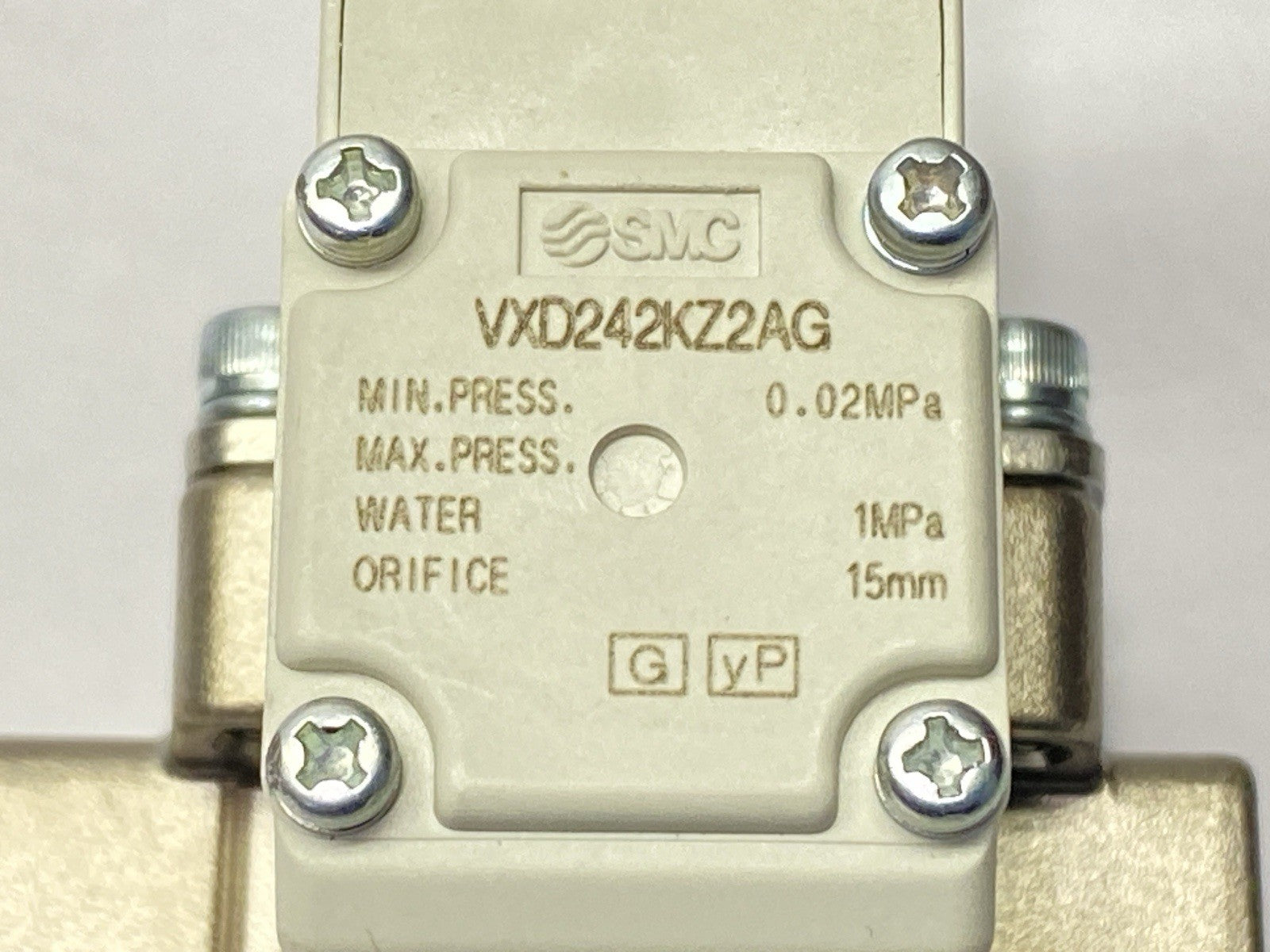 VXD242KZ2AG | SMC Pilot Operated 2-Way Media Valve - New – Open box - Maverick Industrial Sales