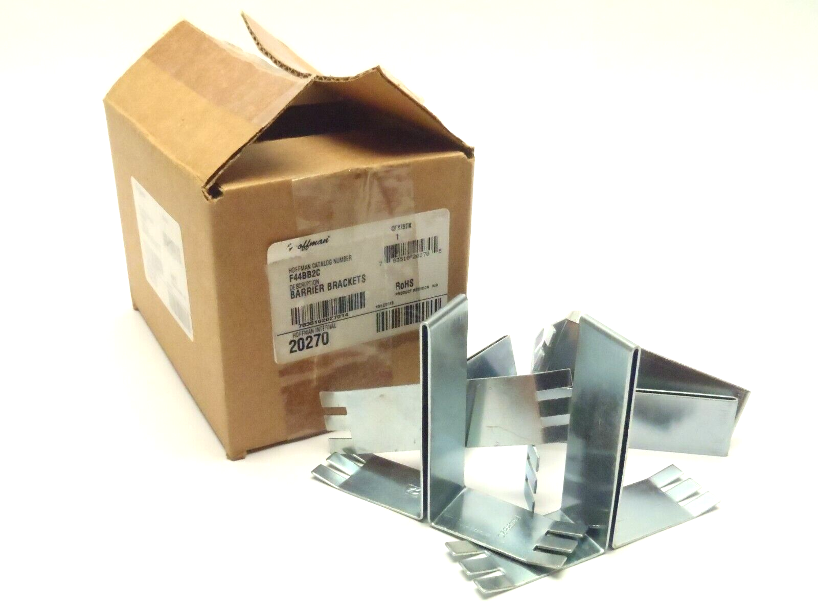 Hoffman F44BB2C Barrier Brackets Qty 5 20270 - Maverick Industrial Sales