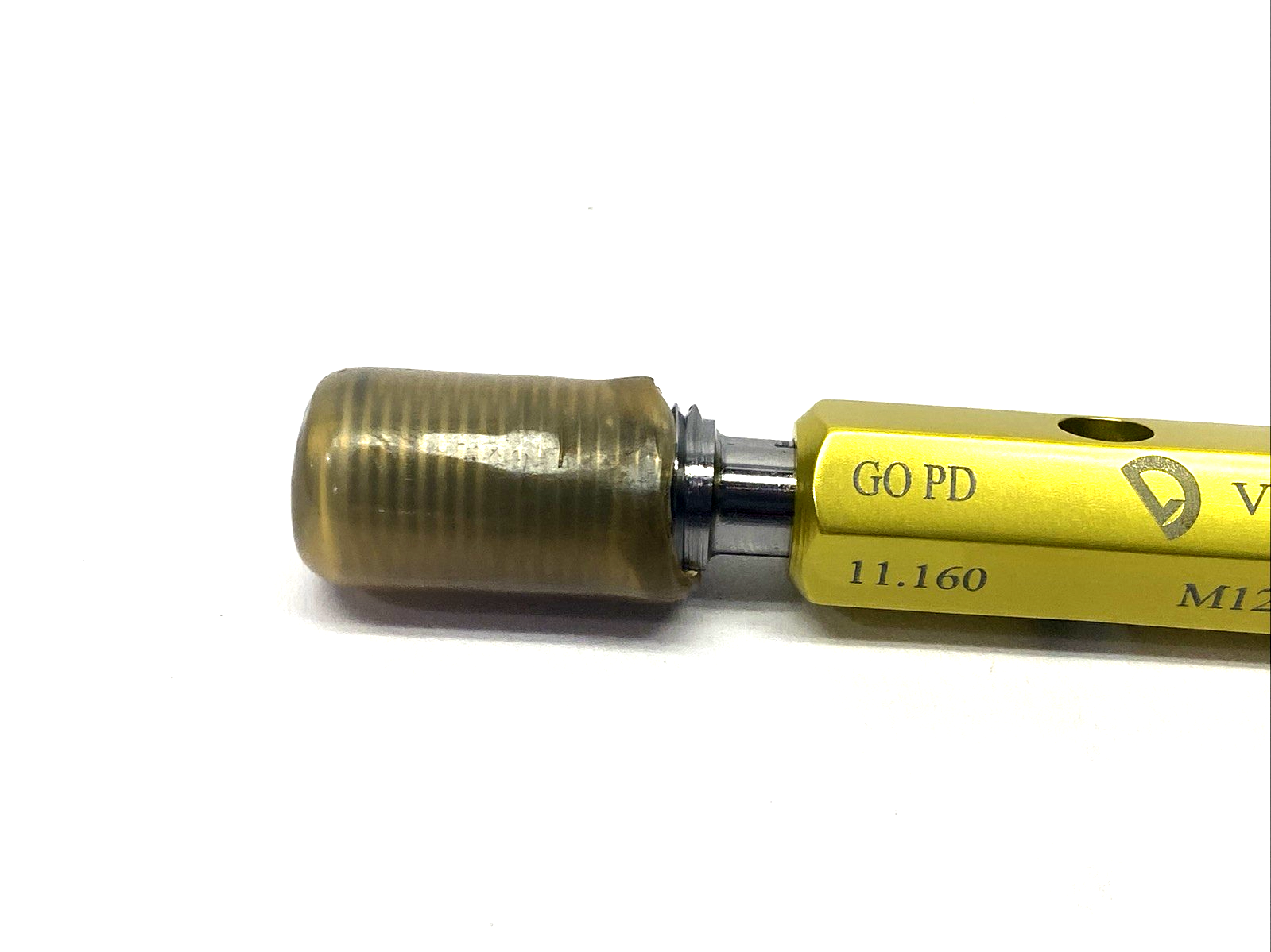 Vermont Gage M12 x 1.25-6g SET Thread/Plug Gage, GO PD 11.160, NOGO PD 11.028 - Maverick Industrial Sales
