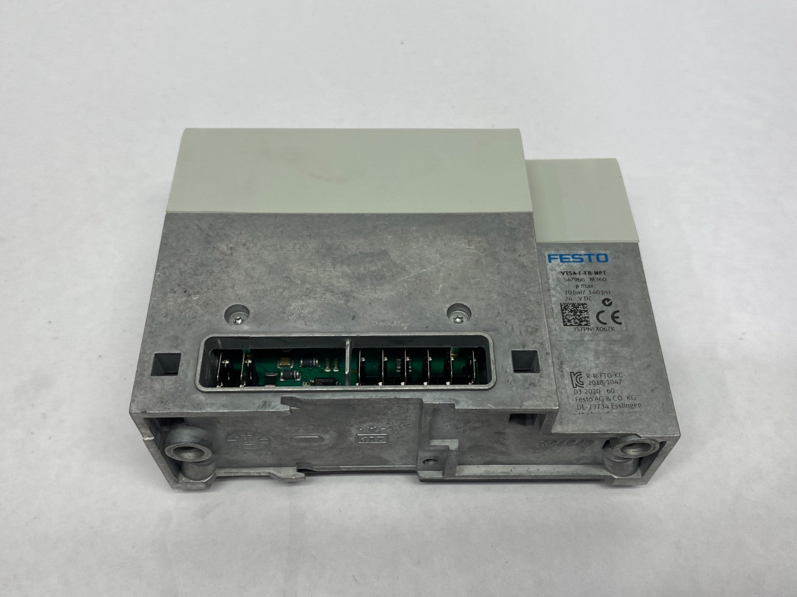 Festo VTSA-F-FB-NPT Valve Terminal 547966 - Maverick Industrial Sales