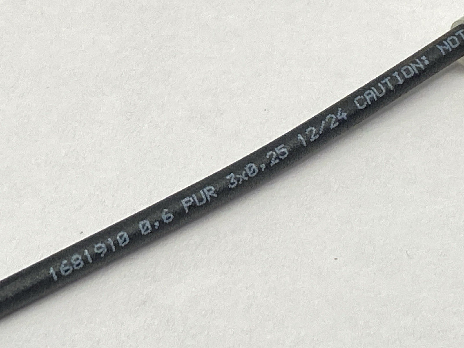 Phoenix Contact SAC-3P-M 8MS/0,6-PUR/M 8FS Double Ended Cordset 3-Pos. 1681910 - Maverick Industrial Sales