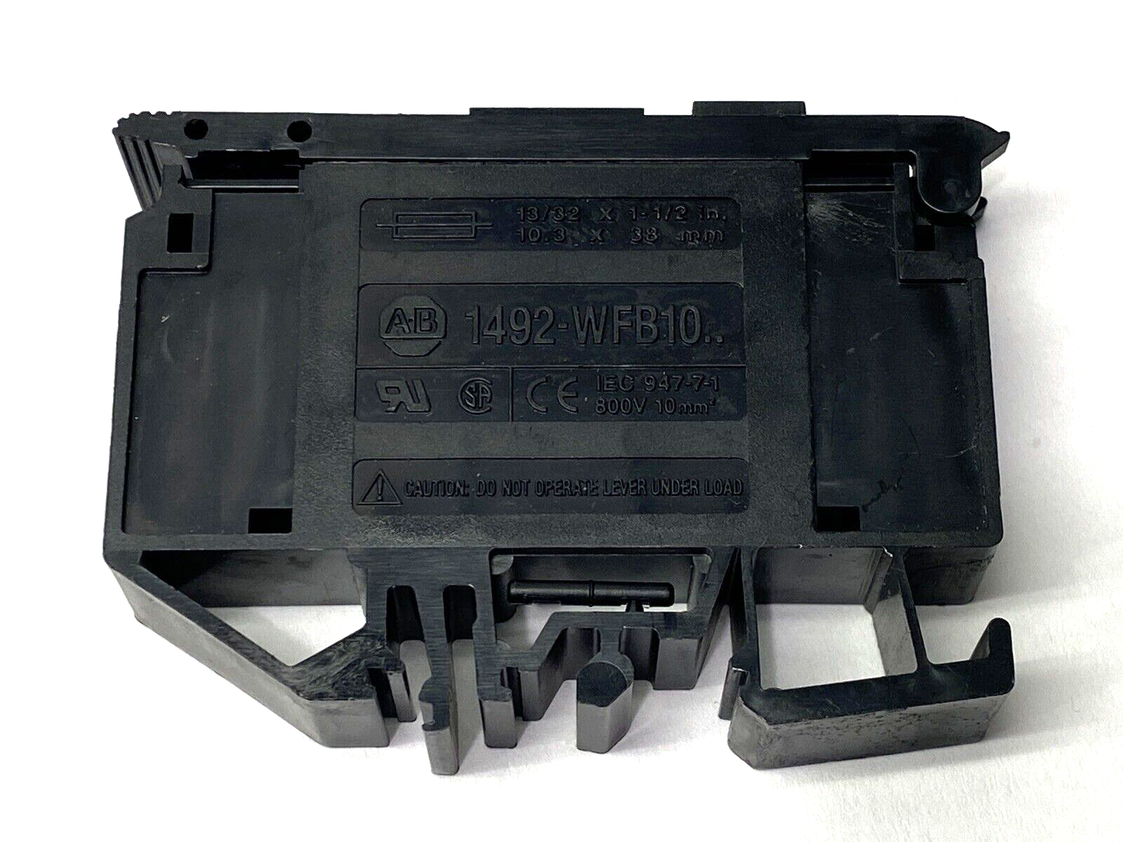 Allen Bradley 1492-WFB10 Fuse Holder Terminal Block 800V LOT OF 3 - Maverick Industrial Sales