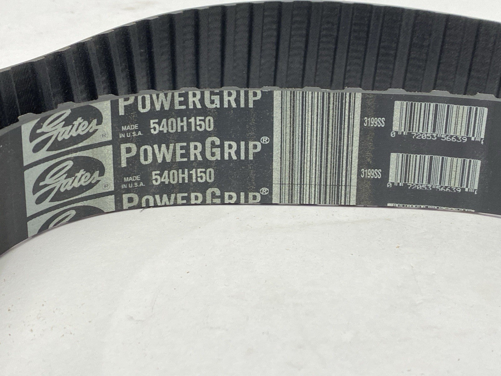 Gates 540H150 PowerGrip Industrial Timing Belt 0.5" Pitch 1.5" Wide 108 Teeth - New – Open box - Maverick Industrial Sales