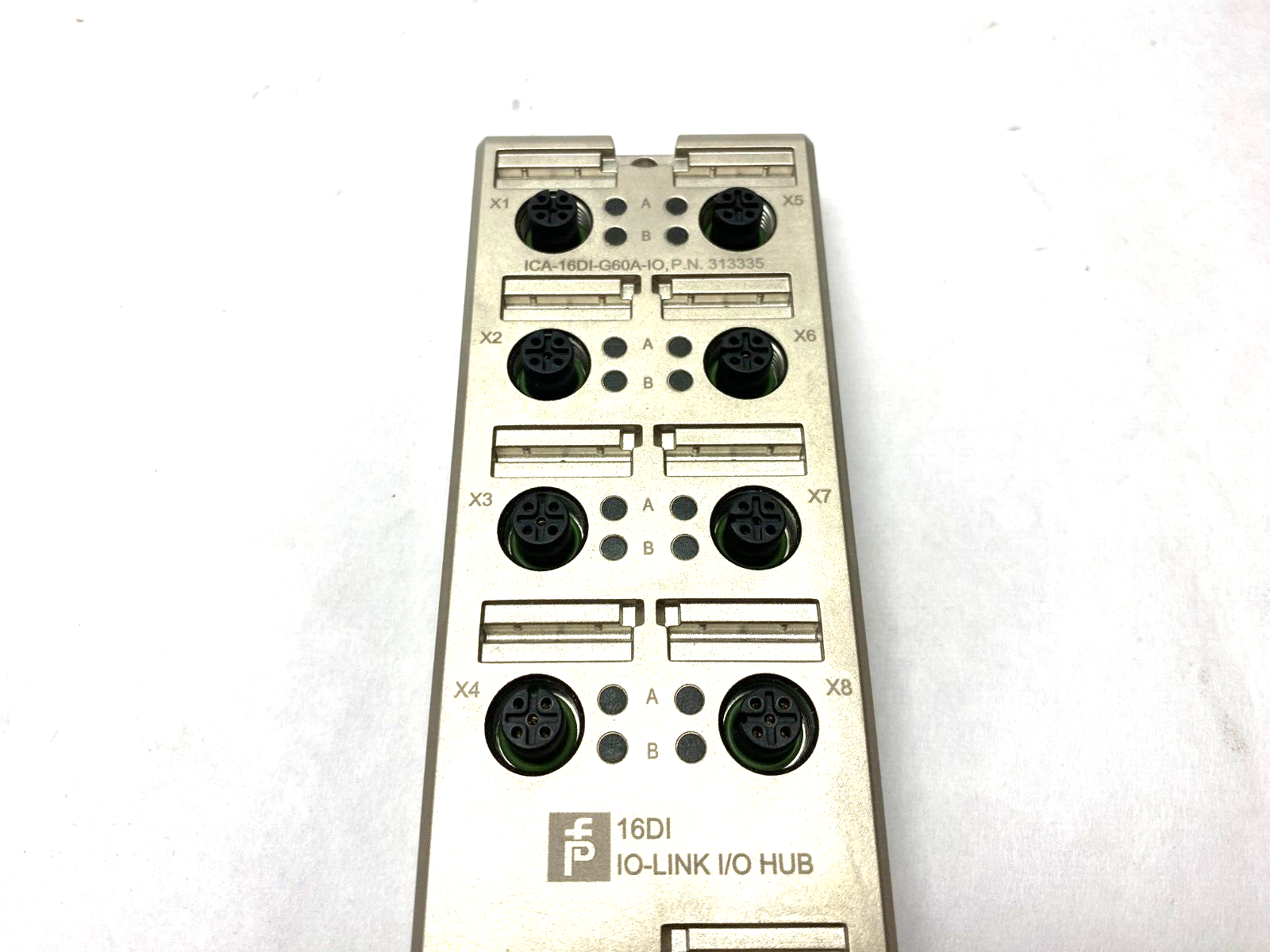 ICA-16DI-G60A-IO, 313335 | Pepperl+Fuchs ICA-16DI-G60A-IO IO-Link Ethernet Fieldbus Hub Module, 313335 - New – Open box - Maverick Industrial Sales