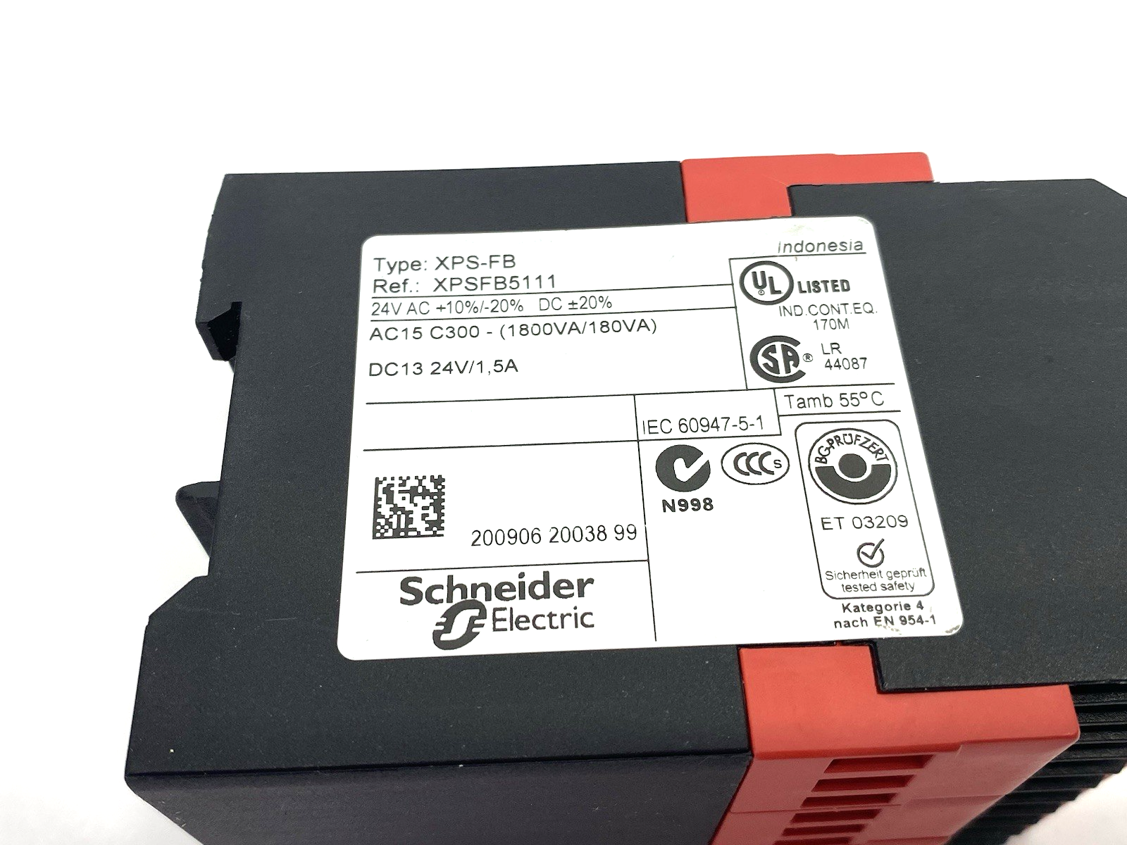 Schneider Electric XPSFB5111 Preventa Safety Relay 300V 2.5A - Maverick Industrial Sales