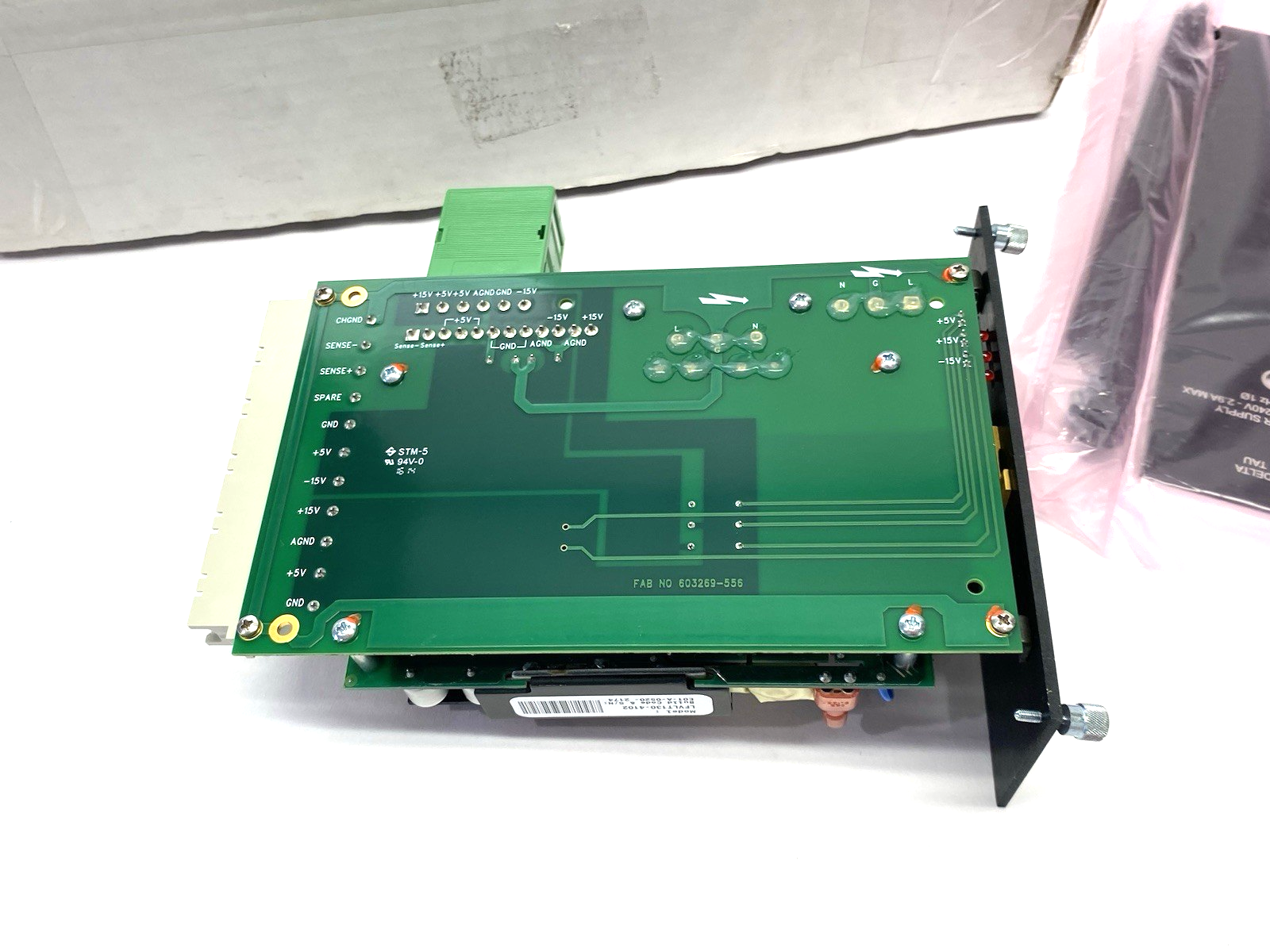 3-3269A-00-0000-B000 | Delta Tau AC Input Power Supply Kit, Black Face Plate - New – Open box - Maverick Industrial Sales
