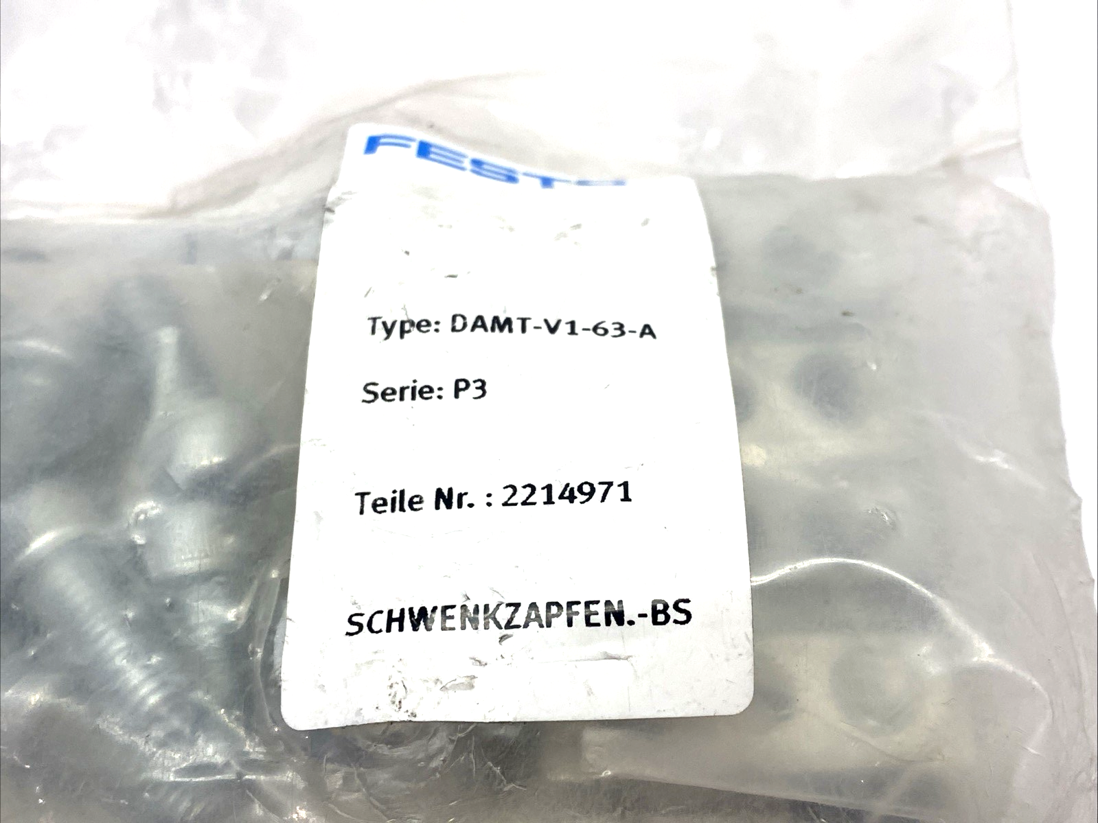 Festo DAMT-V1-63-A Trunnion Mounting Kit 2214971 - Maverick Industrial Sales