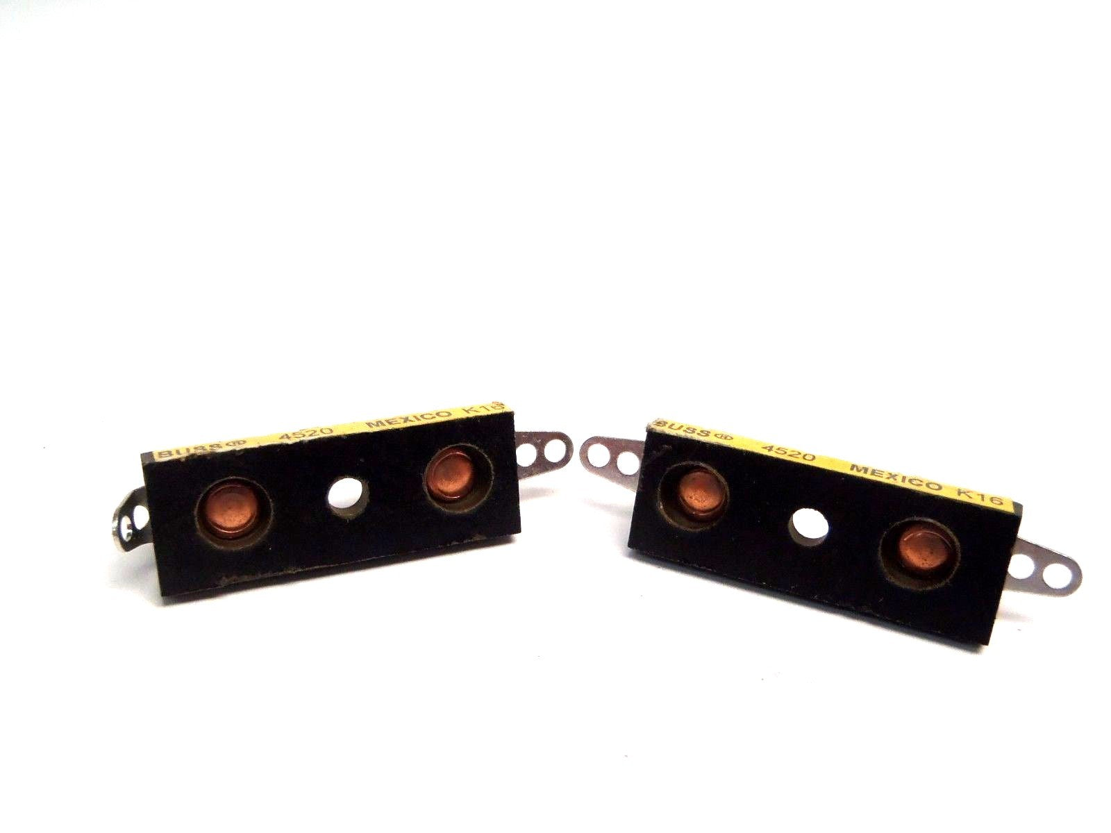 Eaton/Bussmann Series 4520 Spare Fuse Block for 1/4" x 1" Fuse 30A LOT OF 2 - Maverick Industrial Sales