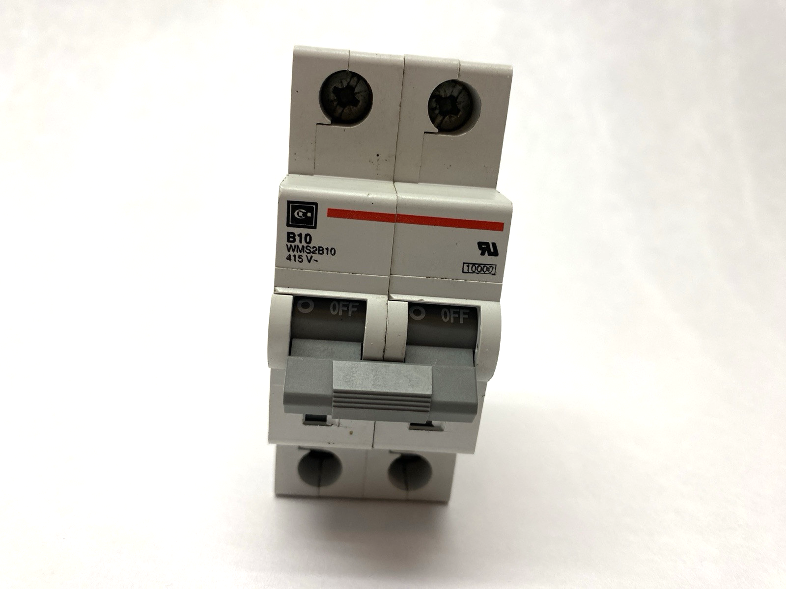 Cutler Hammer WMS2B10 415V Breaker, Din Rail Mount B10 - Maverick Industrial Sales