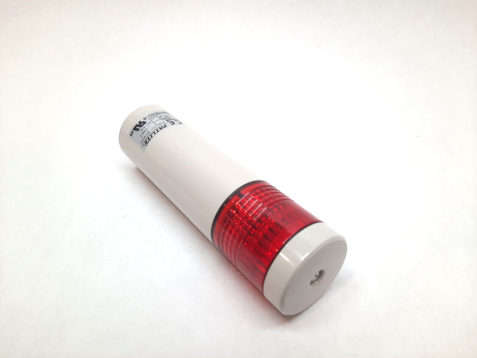 Patlite LCE-102-R Two Alarm Sound Signal Tower 24V AC/DC Red LED - Maverick Industrial Sales