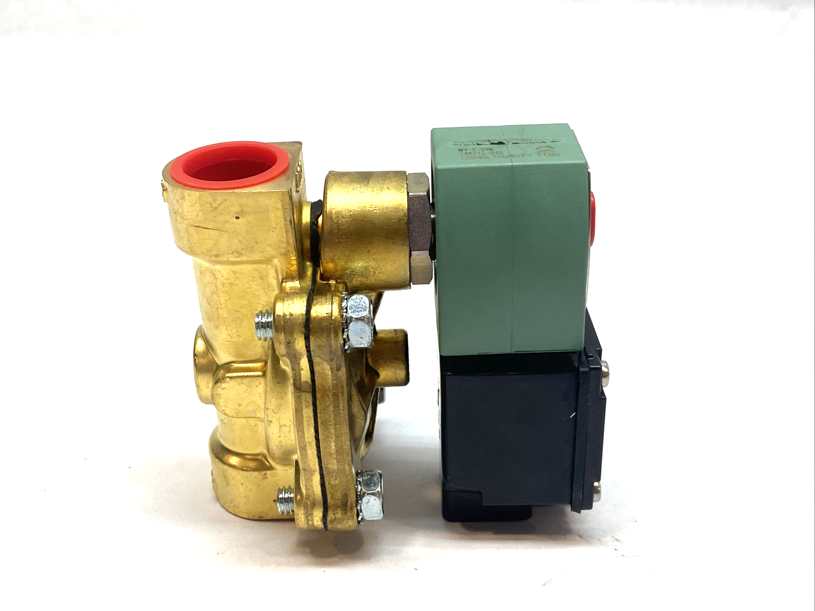 ASCO JFK8210G003 RedHat Valve 3/4" NPT NC Brass 120/60 110/50 - Maverick Industrial Sales