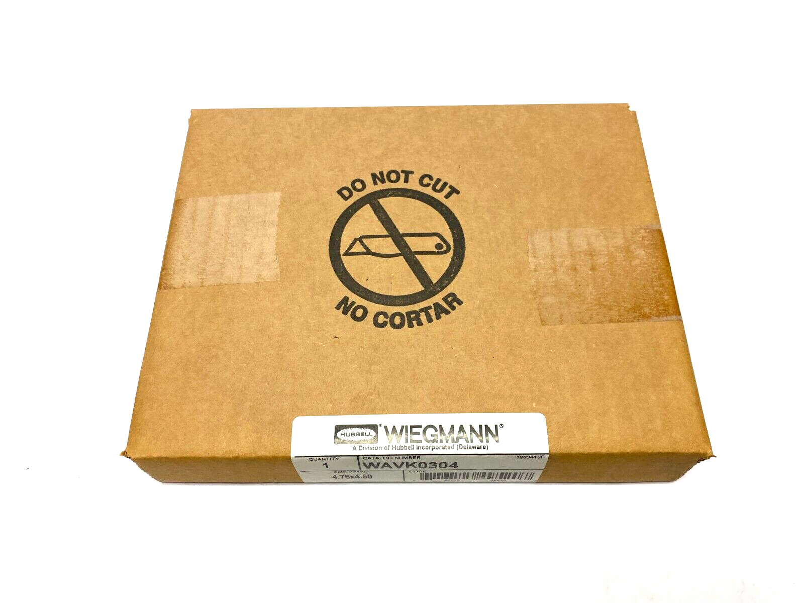 Hubbell Wiegmann WAVK0304 Louver Vent Plate Kit 4.75 x 4.50 - Maverick Industrial Sales