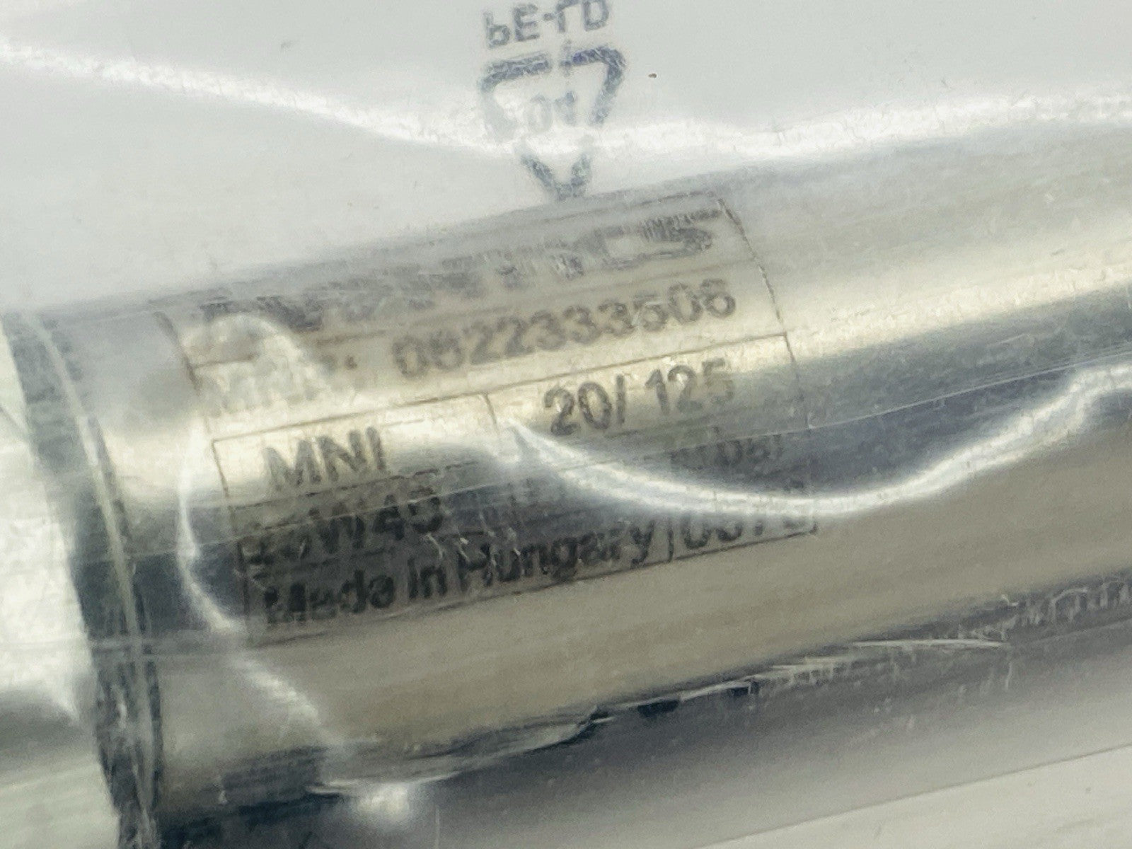 Emerson 0822333506 Aventics Pneumatic Mini Cylinder 20mm Bore 125mm Stroke - Maverick Industrial Sales