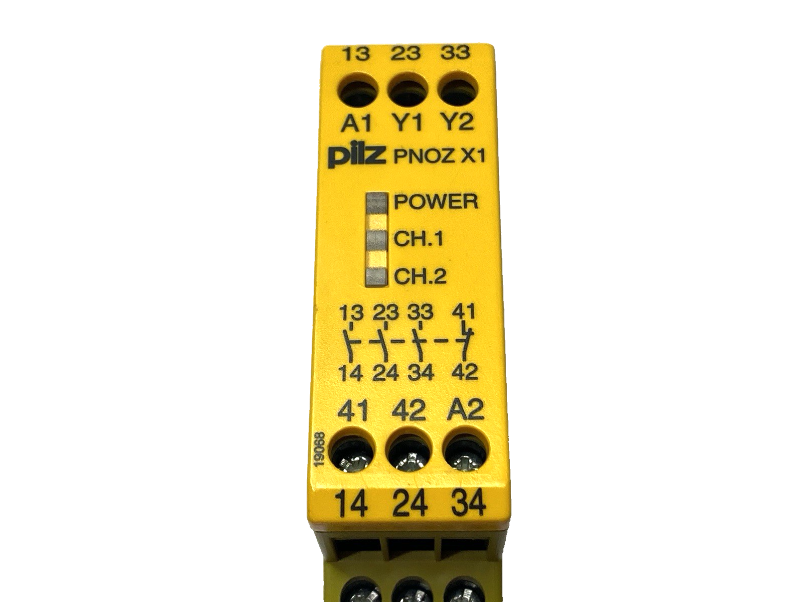 Pilz PNOZ X1 24VAC/DC 3n/o 1n/c Safety Relay 774300 1-Channel - Maverick Industrial Sales