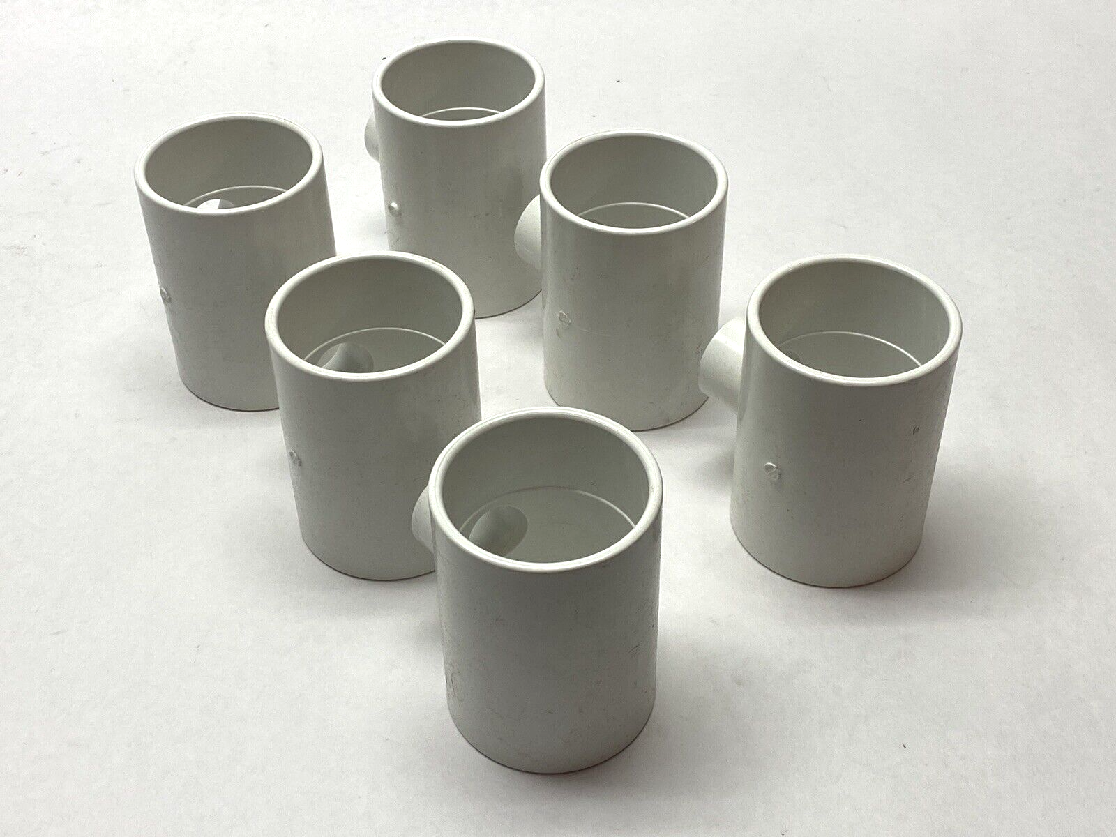 Harrington 401248 Reducing Tee 2" x 3/4" White Schedule 40 PVC LOT OF 6 - Maverick Industrial Sales