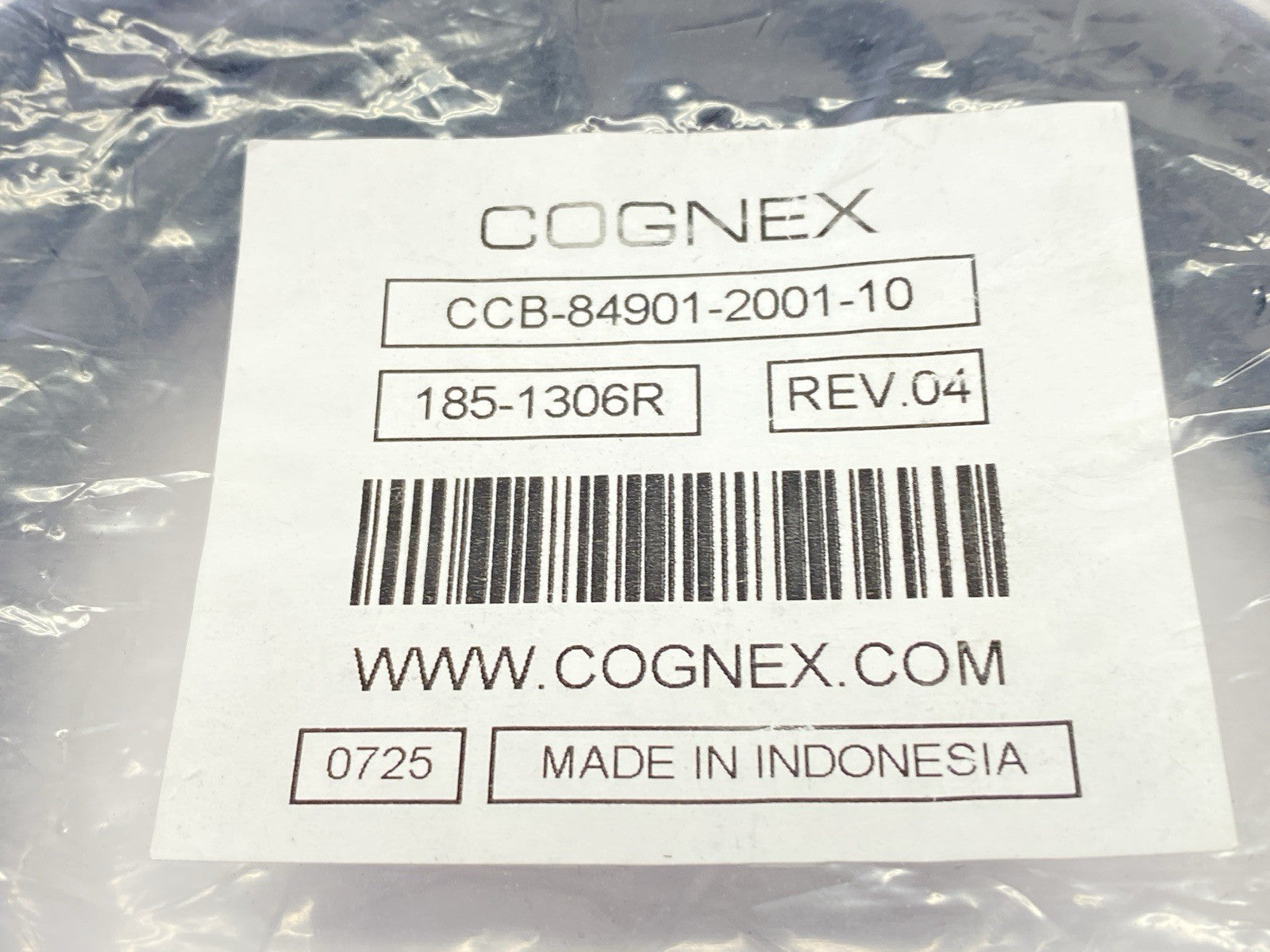 Cognex CCB-84901-2001-10 In-Sight Ethernet Camera Cable10m Rev 04 185-1306R - Maverick Industrial Sales