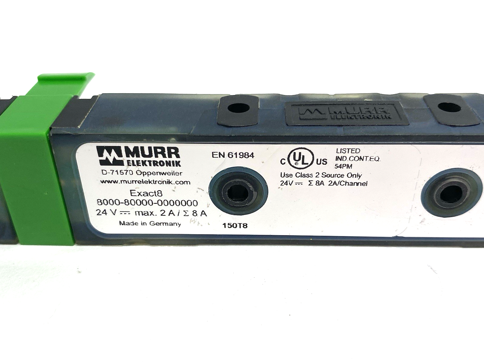 8000-80000-0000000 | Murrelektronik Exact8, 10xM8, 3-pole, Basic, MVP8N-MK10D - Used - Maverick Industrial Sales