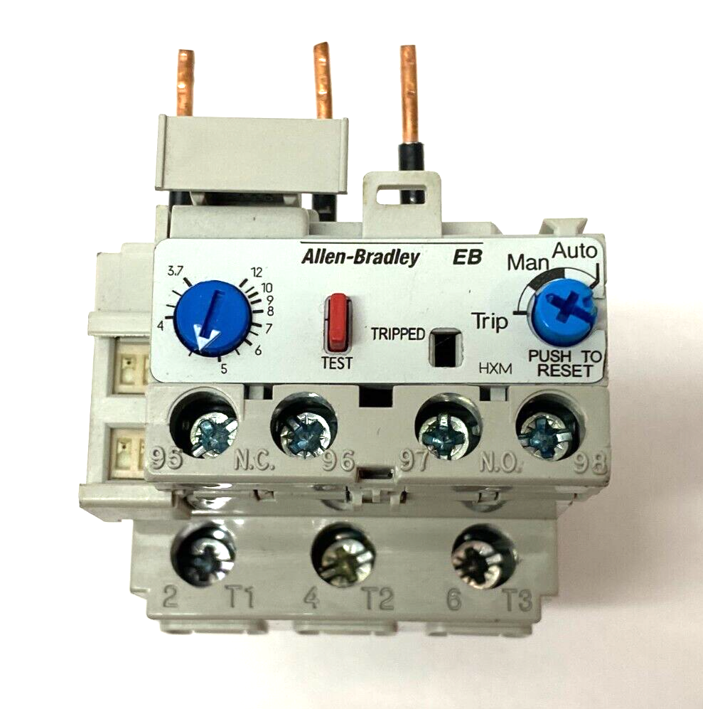 Allen Bradley 193-EB1FB Ser B Overload Relay 3.7-12A Current Range 3-Pole - Maverick Industrial Sales