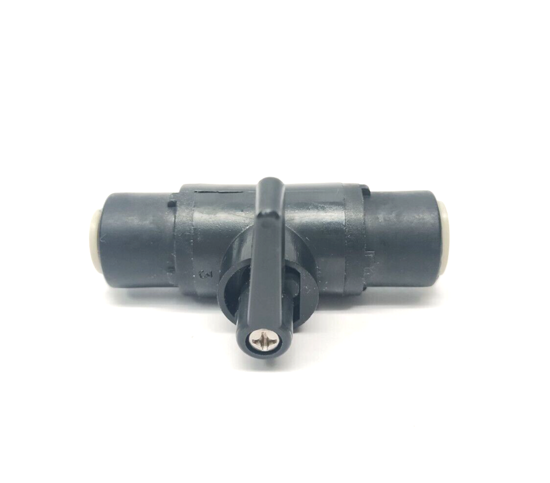 4757K22 PVC Pneumatic On/Off Valve, Push-To-Connect For 3/8" Tube OD LOT OF 2 - Maverick Industrial Sales
