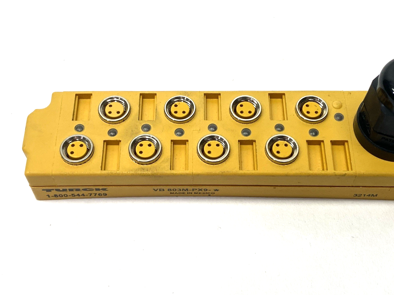 VB 803M-PX9-5 | Turck Junction Box 8-Port M8 3-Pin U7036-2 CABLE CUT TO 2' - Used - Maverick Industrial Sales