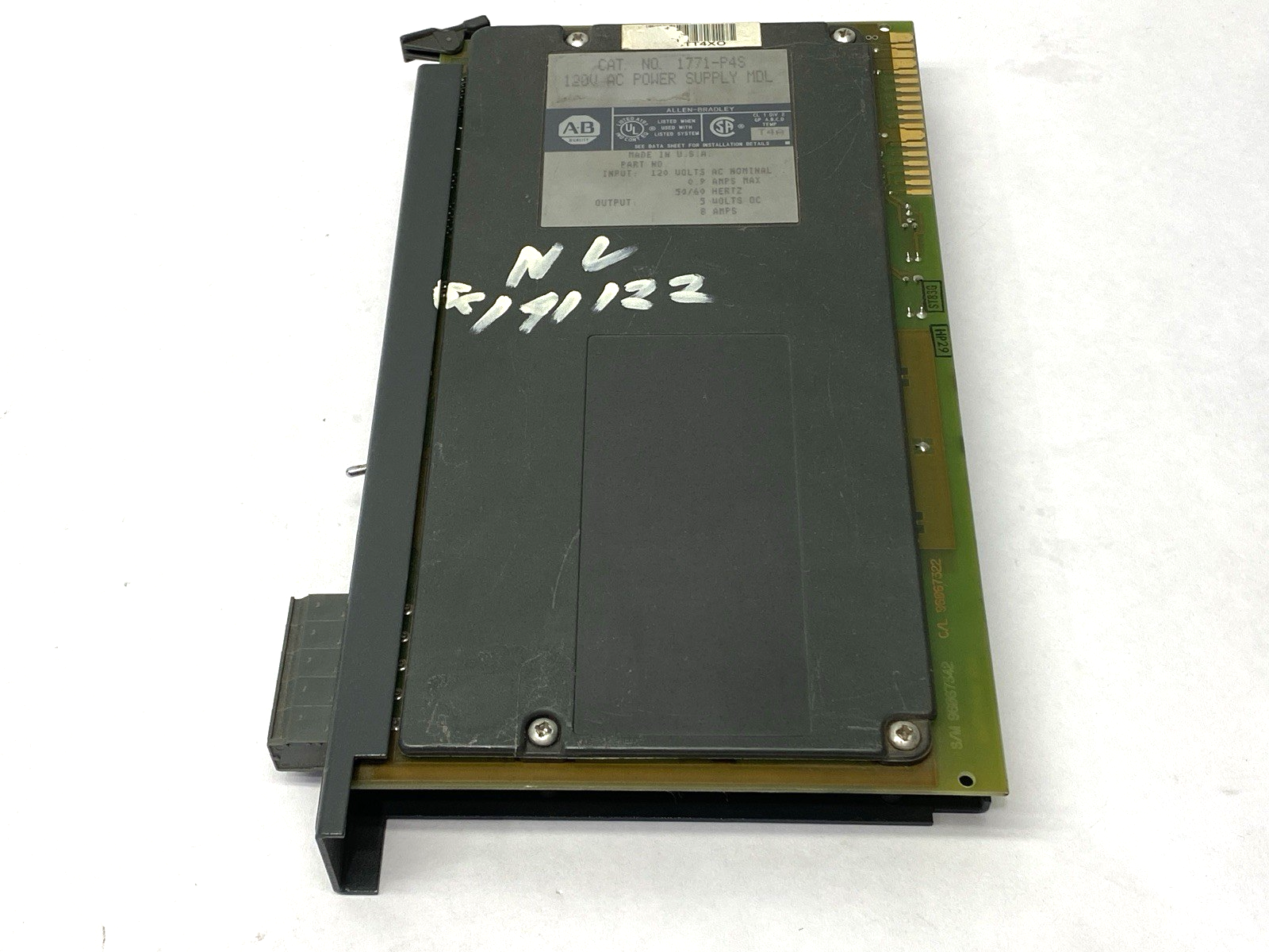 Allen Bradley 1771-P4S Power Supply Module 120VAC - Maverick Industrial Sales