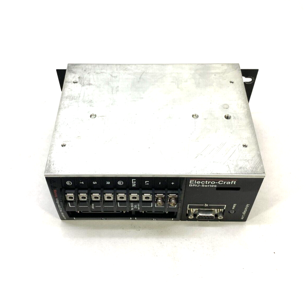 Electro-Craft 48228001/005 BRU Ser Advantage Line Servo Drive 1-Phase 9101-1748 - Maverick Industrial Sales