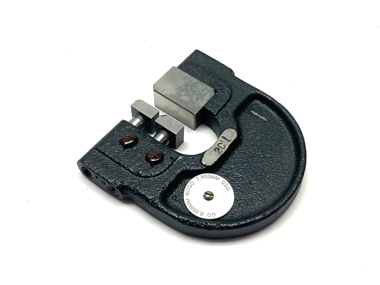 GSG 8.00mm x 7.90mm GO/NOGO Snap Gage Style C - New – Open box - Maverick Industrial Sales